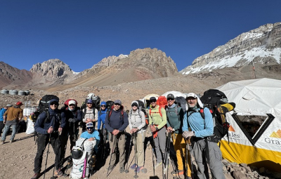 Aconcagua Expedition: Cifelli & Team Carry Gear and Supplies to Camp 1 without mules