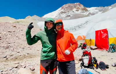 Aconcagua: Luedtke & Team Climb to Camp 2