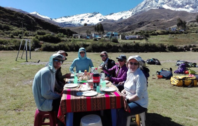 Bolivia Expedition: Frank & Team arrive at Illimani Base Camp