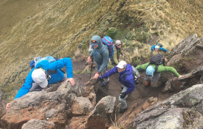 Ecuador Volcanoes: Knoff & Team Acclimate on Fuya Fuya