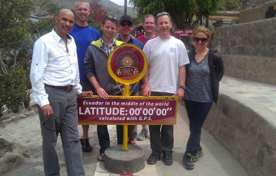 Cotopaxi Express: Mike Walter & Team Tour Quito, Visit Equator