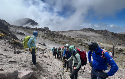 Ecuador Seminar: Hailes & Team Train on Cayambe, Ready to Climb