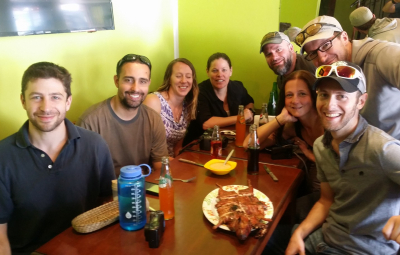 Ecuador Volcanoes: Walter & Team Celebrate in Quito