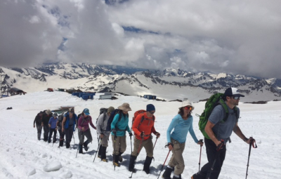 Mt. Elbrus: Justman & Team Tramming and Climbing