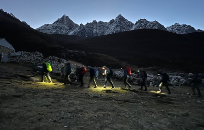 Gokyo Trek: Hahn & Team Ascend Steep and Snowy Renjo La Pass