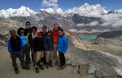 Gokyo Trek: Elias & Team Trek Over the Renjo La Pass