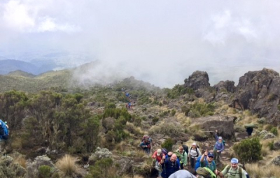 Kilimanjaro: Grom & Team Traverse to Barranco Valley