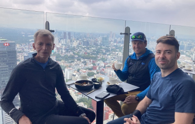Mexicos Volcanoes: Hoch & Team Meet in Mexico city to begin climbs