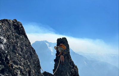 Forbidden Peak - West Ridge: Team on the Summit!