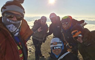 Mt. Baker: Hailes and Team Summit Easton Glacier