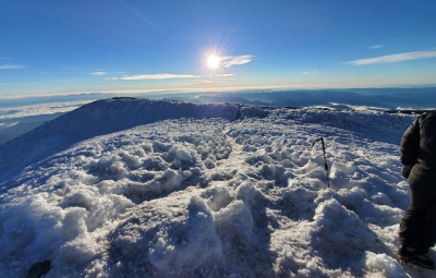 Mt. Rainier: Four Day Climb Teams Enjoy Beautiful Day