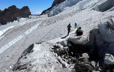 Mt. Rainier: Route Work and 250th Summit for RMI Guide Casey Grom