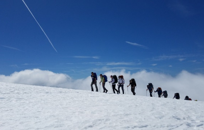 Mt. Rainier: Haugen, Nelson and Teams Reach Summit