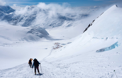 Mt. McKinley Expedition: Wittmier & Team Carry Food and Supplies to 13,500ft