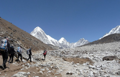 Resting at Lobuche