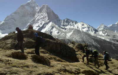 Everest Base Camp Trek & Island Peak Climb: Acclimating Hike around Pheriche
