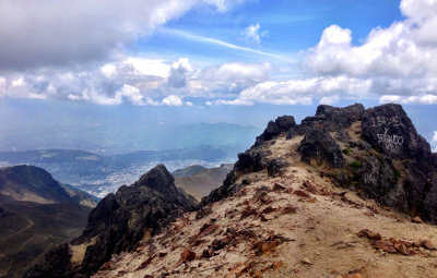 Ecuador Volcanoes: Walter & Team Summit Rucu Pichincha