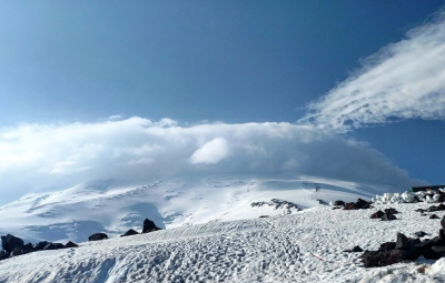 Mt. Elbrus: Waterfall & Team Prepare for Summit Attempt