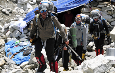 Second Summit Team Back Safe at Basceamp