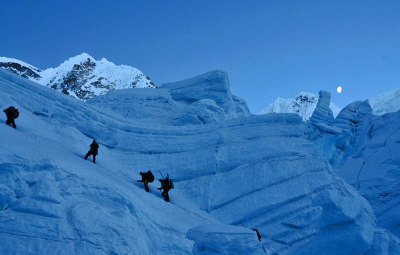 Mt. Everest Expedition: Team Checks in from Camp One