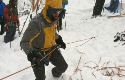 RMI Guide Robby Young Completes the AMGA Ski Guide Course in the Wasatch Mountains