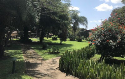Kilimanjaro: Hahn & Team Check In to the Arumeru River Lodge