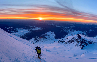 Mt. Rainier: Four Day Climb Reaches 12,200’
