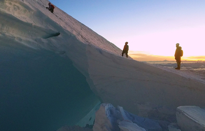 Mt. Rainier: Footprints of Fight Team Summit!