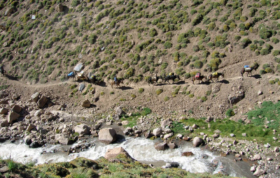 Aconcagua: Scott & Team at Casa de Piedra