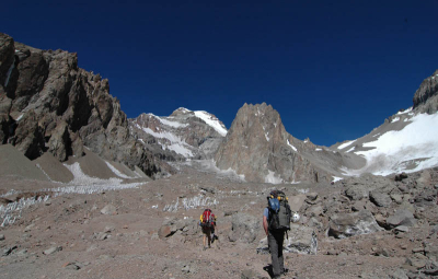 Aconcagua: Liken & Team Move to Camp 1