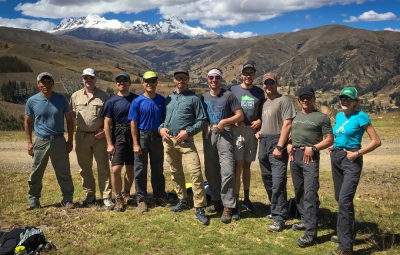 Peru Seminar: Young & Team Acclimatize near Huaraz City