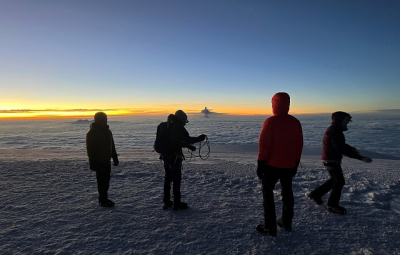 Ecuador Seminar: Parrinello & Team Reach Summit of Chimborazo