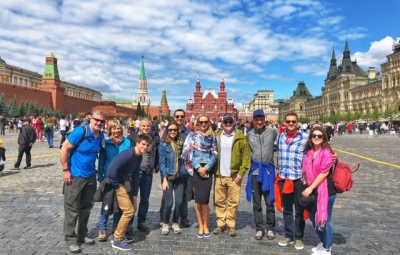 Mt. Elbrus: Grom & Team Arrive in Moscow
