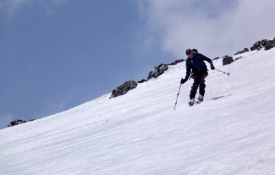 Mt. Elbrus Ski: Reid & Team Ski from Pastukhova Rocks
