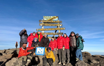 Kilimanjaro Climb & Safari: Grom & Entire Team stand on the Roof of Africa