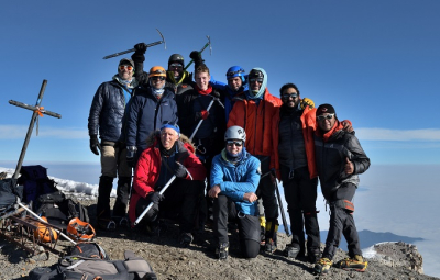 Mexicos Volcanoes: King & Team Summit Pico de Orizaba