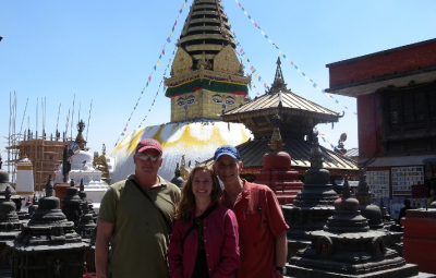 Everest Base Camp Trek: Tucker and Team Site Seeing in Kathmandu