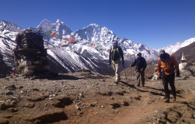 Mt. Everest Expedition: Team Rest Day Hike Above Pheriche