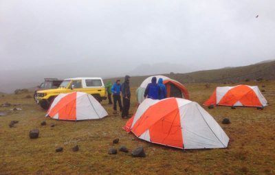Ecuador Seminar: Hunt & Team Move to Antisana Base Camp and Practice Skills
