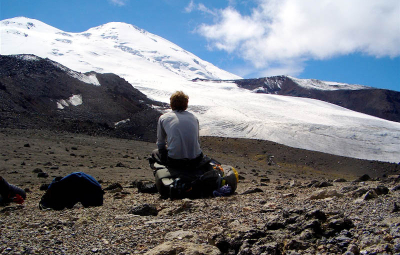 Mt. Elbrus: North Side Teams Takes Rest at Camp 1