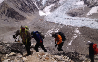 Mt. Everest: Sherpas to Everest C1, Climb Members to Pumori C1