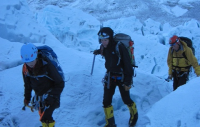 Mt. Everest Expedition: Ice Fall Dress Rehearsal