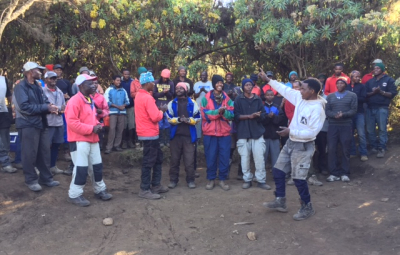 Kilimanjaro: Tucker & Team Celebrate Success!
