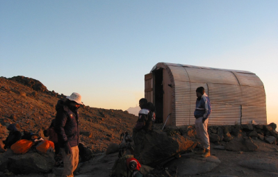 Mexico: Justman & Team at Ixta High Camp