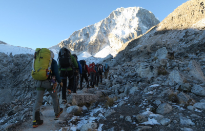 Peru Seminar: Team Arrives at Base Camp in Ishinca Valley