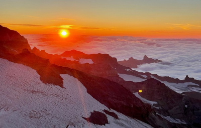 Mt. Rainier: Four Day Climb Reaches Top